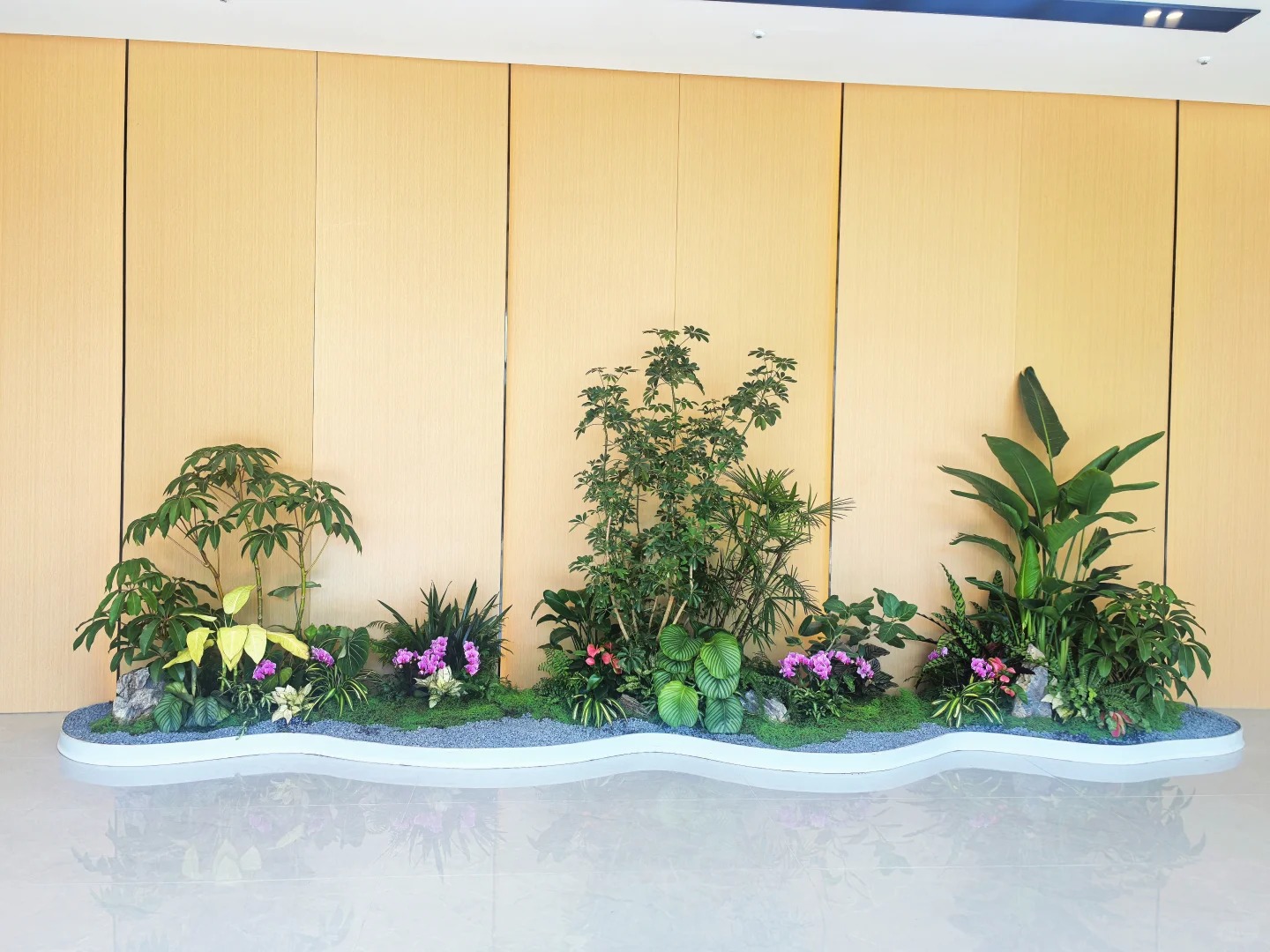 专业植物租赁,宁波奉化打造独特室内绿色景观
